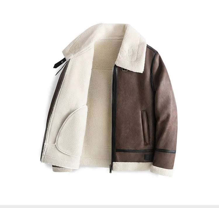 Men's Casual and Comfortable Leather Jacket