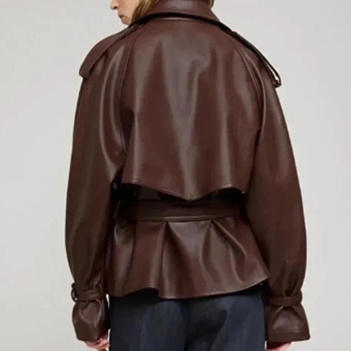 Women's Trendy Leather Jacket
