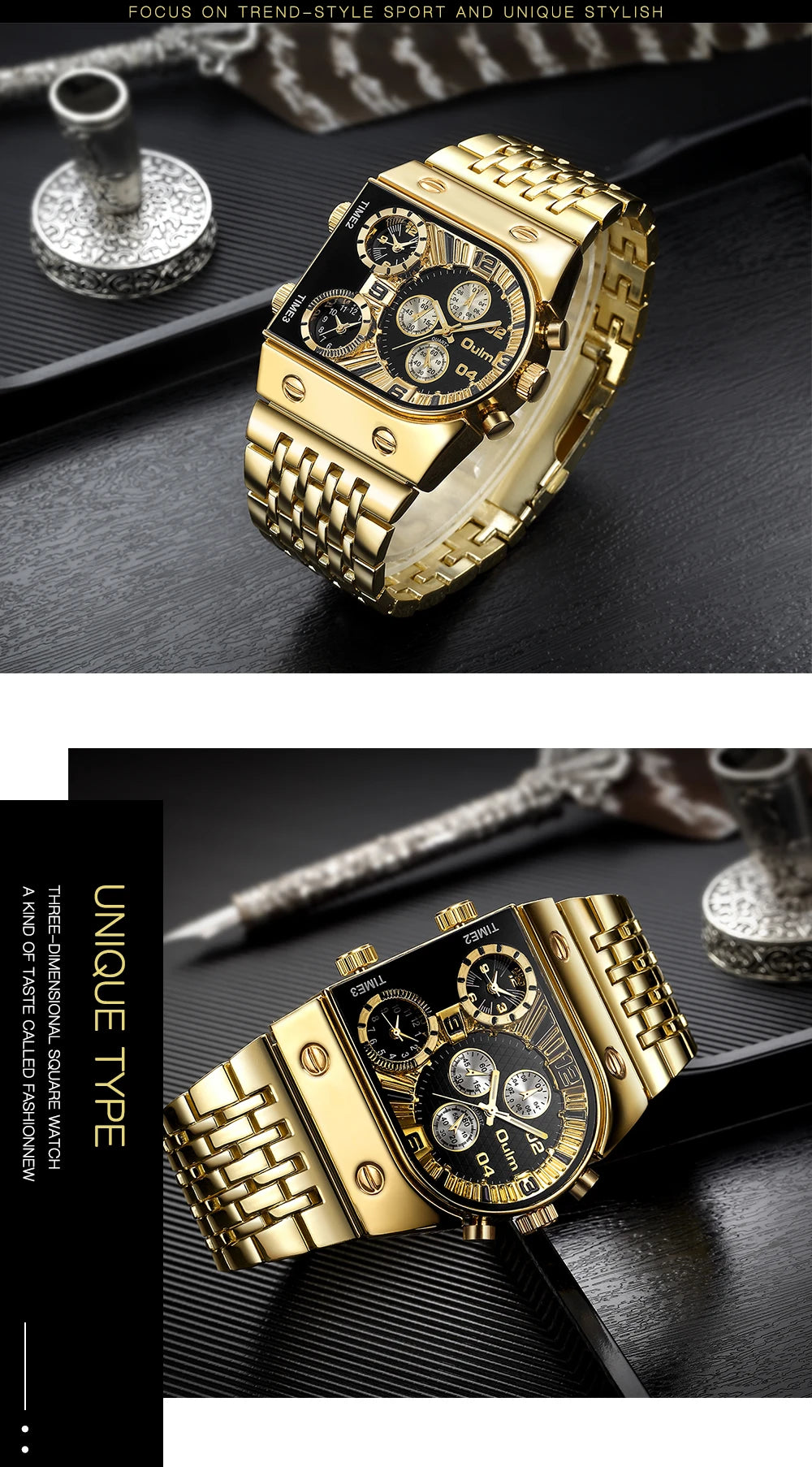 Multi-Dial Luxury Watch