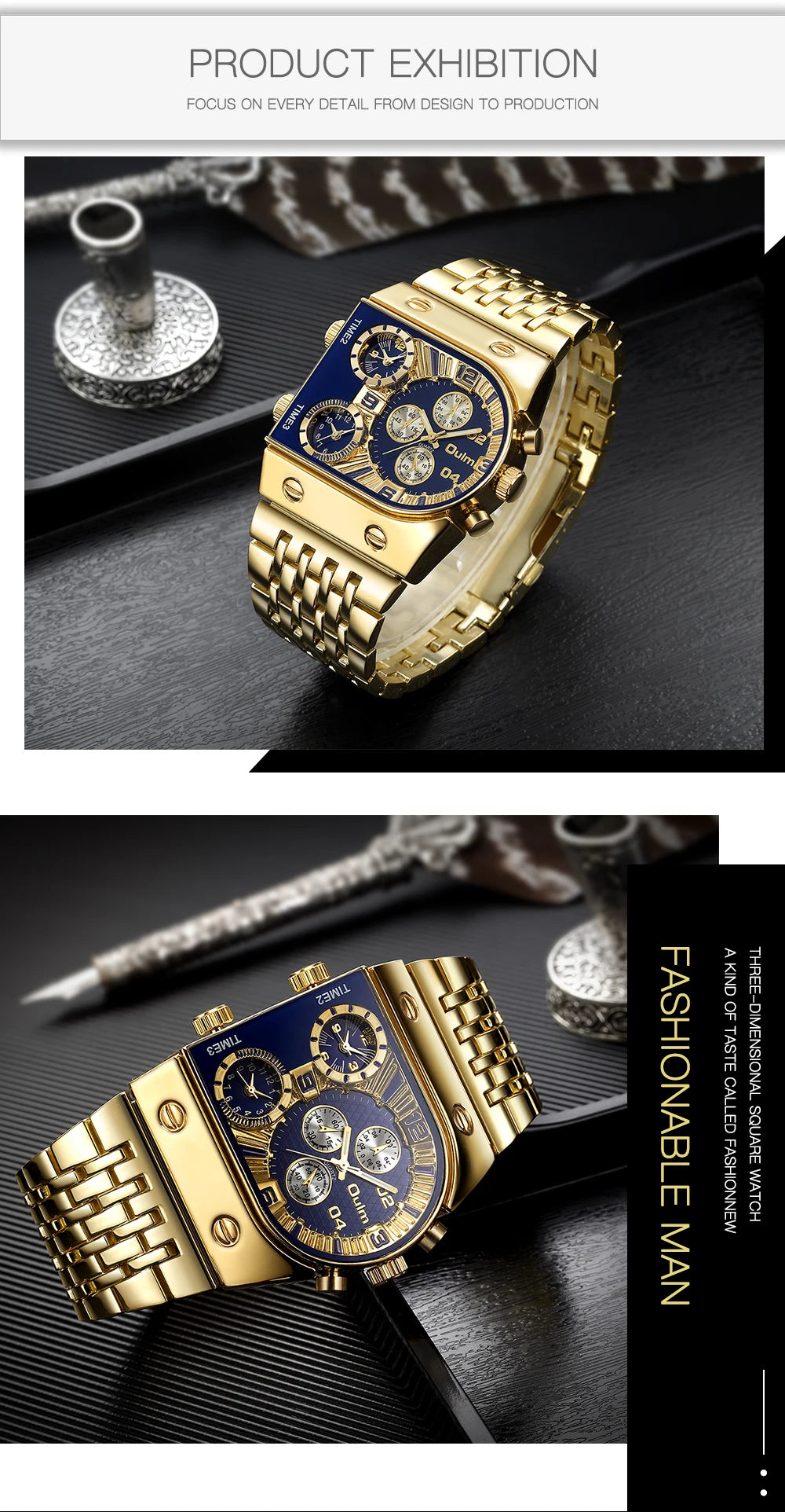 Multi-Dial Luxury Watch