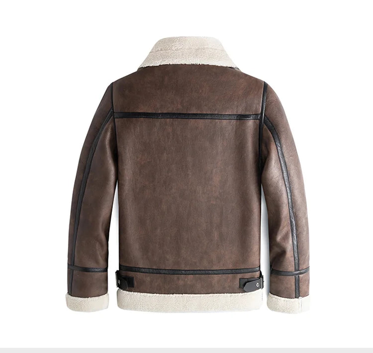 Men's Casual and Comfortable Leather Jacket