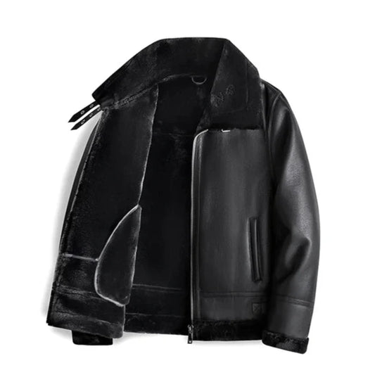 Men's Casual and Comfortable Leather Jacket